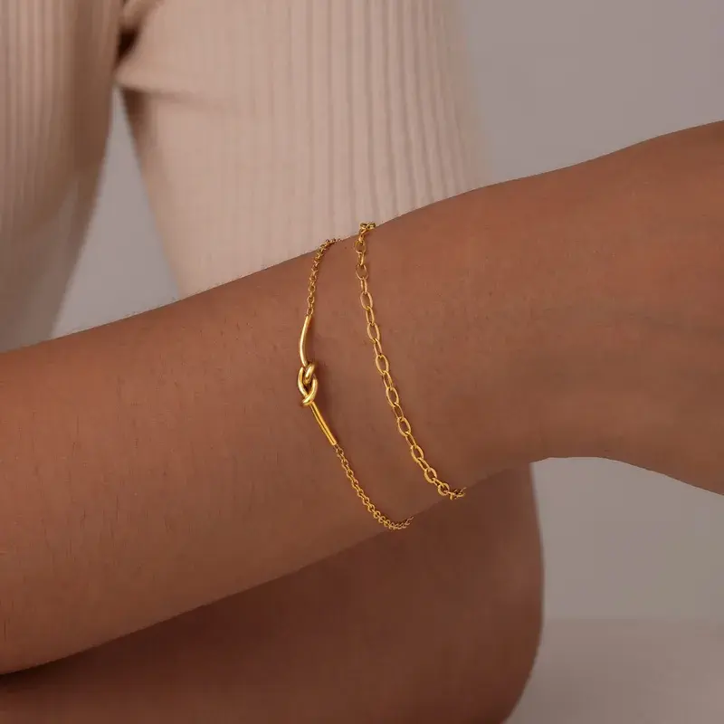 Golden Knot Bracelet - FY0228